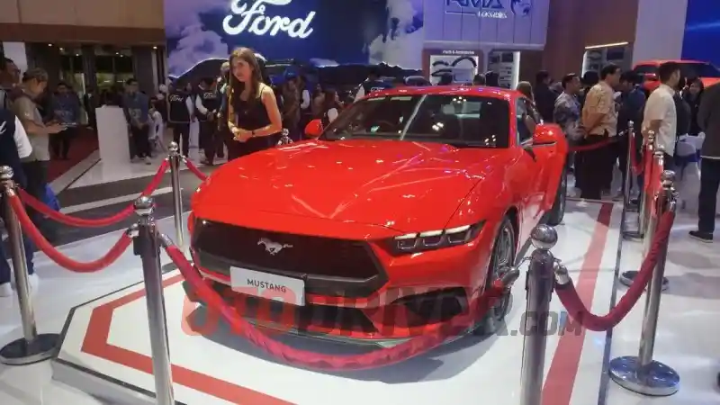 Berita - Ford Pajang Mustang Di GJAW 2024. Sinyal Keras Bakal Hadir di Resmi Di Indonesia ?