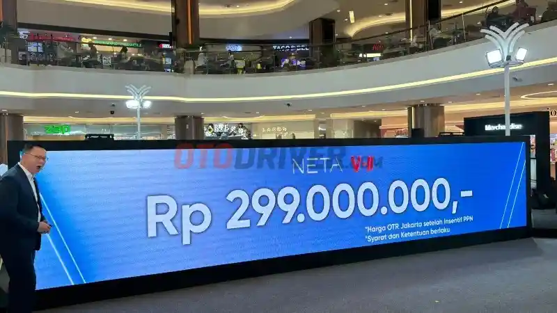 Foto - Neta V-II Resmi Dijual Dengen Banderol Rp 299 Juta, Termurah di Kelasnya