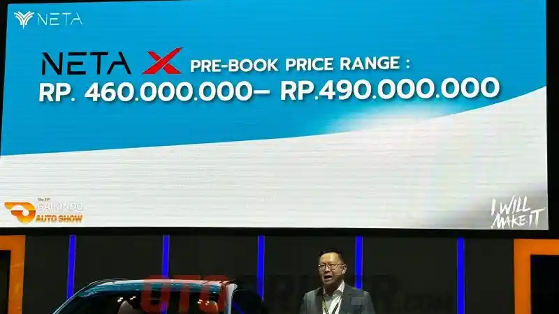 Foto - Neta X Dijual Rp 460 Juta Selama GIIAS, Pesaing Atto3 dan Omoda E5