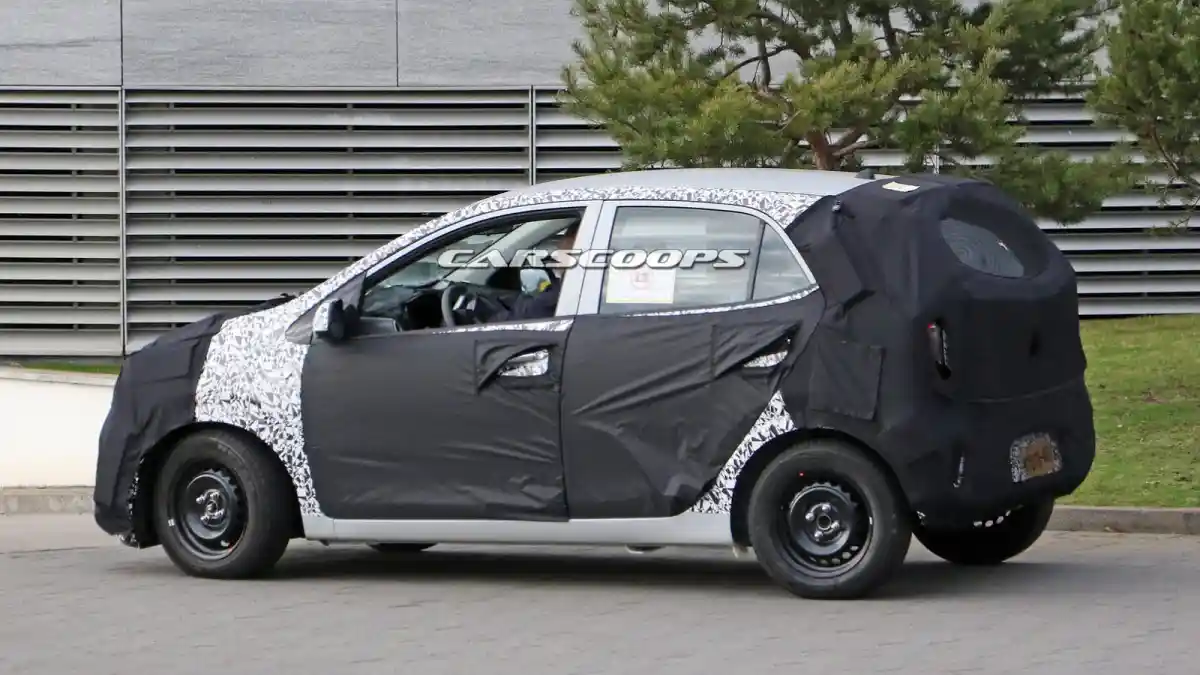 Foto - SPY SHOT : Kia Picanto Terbaru Dikabarkan Memakai Mesin Turbo