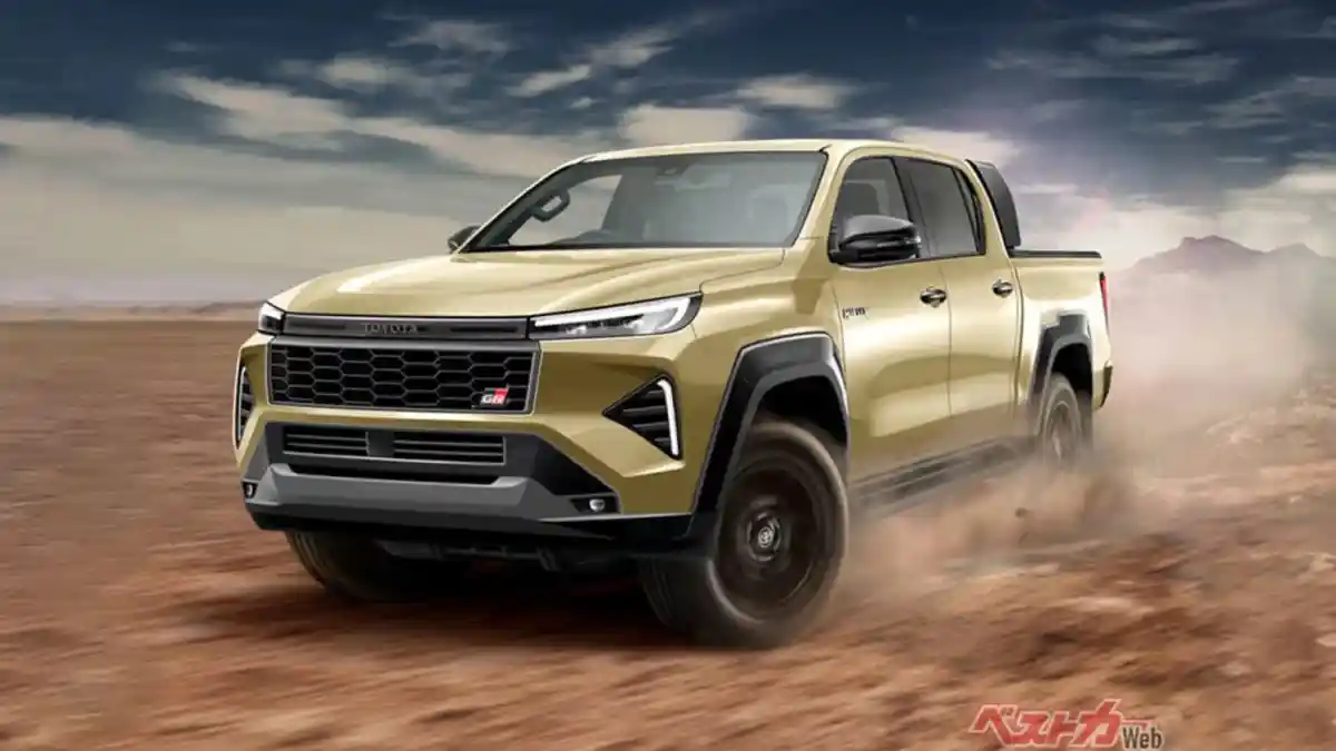 Foto - Toyota Hilux PHEV Segera Dirilis, Bisa Tempuh Jarak 1.000 Km Mode EV