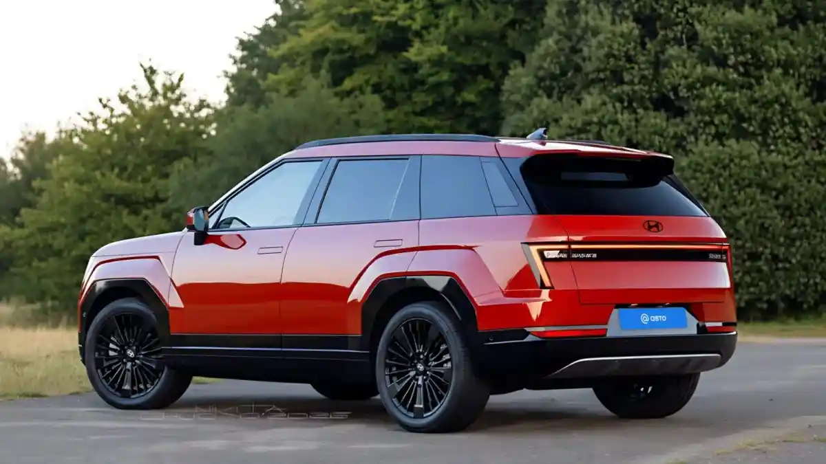 Foto - Hyundai Tucson Ikuti Langkah Santa Fe, Gunakan Desain Kotak