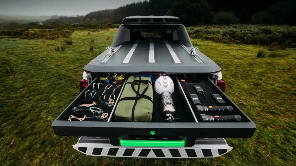 Foto - Uniknya Nissan Navara EnGuard, Sebuah Konsep Rescue Vehicle