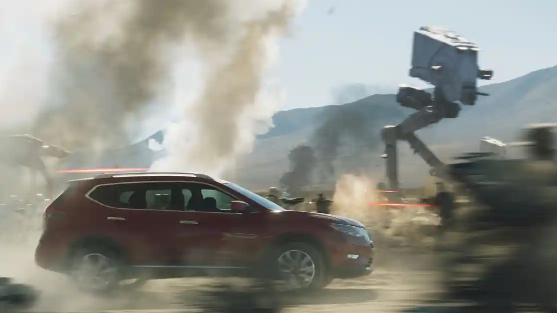 Foto - VIDEO: Ketika Nissan X-Trail Menjadi 'Bintang Film' Star Wars 