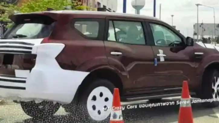 Foto - Nissan Terra Facelift Sudah Menampakkan Dirinya Di Thailand