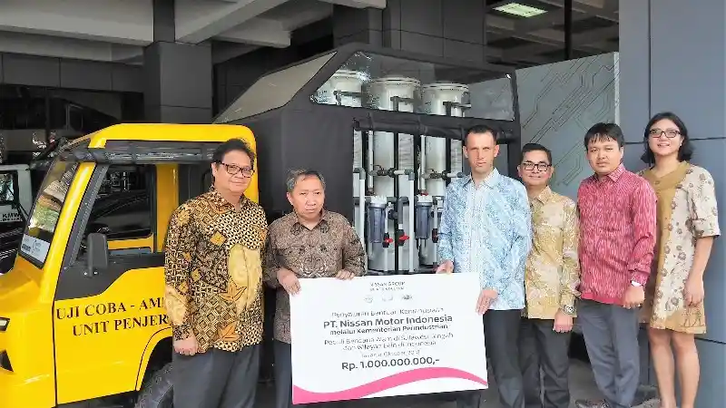 Berita - Nissan Donasikan Rp 1 Milyar Untuk Korban Bencana Alam Sulawesi Tengah