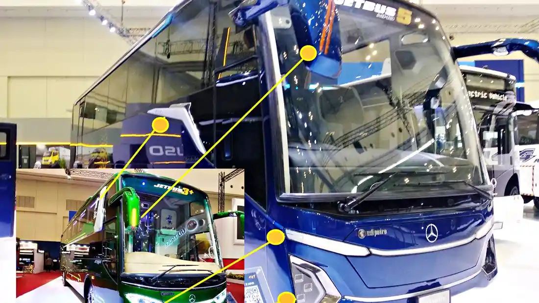 Foto - Desain Bus GIIAS 2023: Detail Dan Warna Jadi Kunciannya