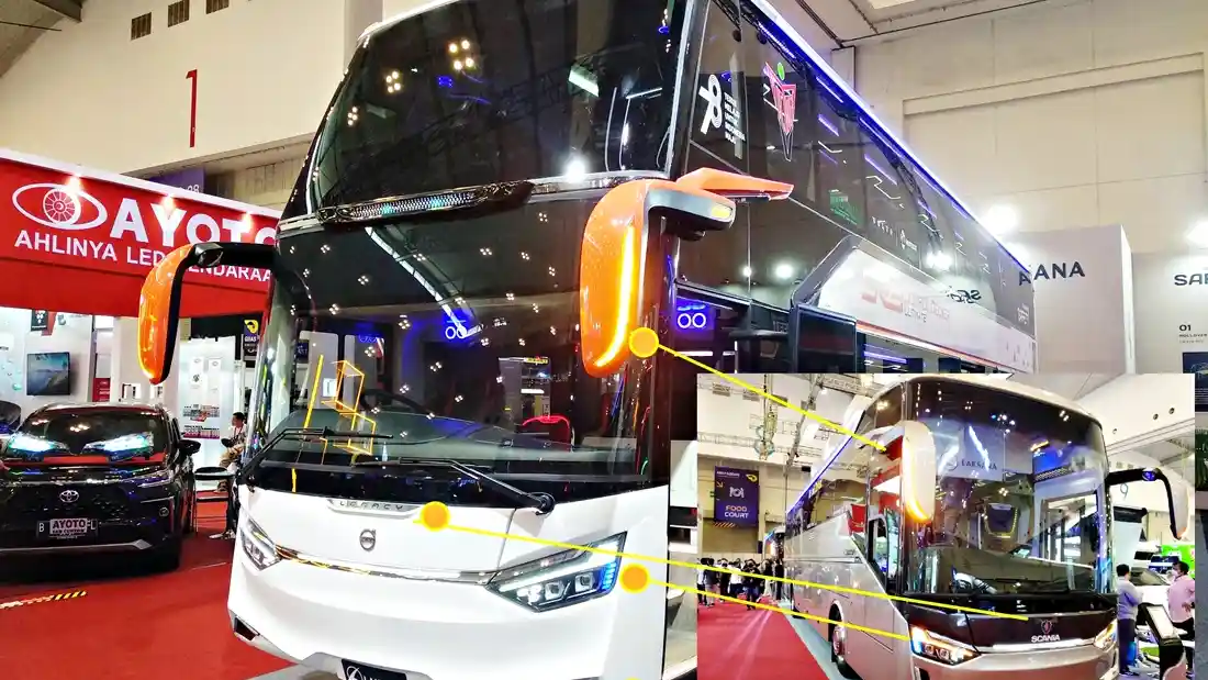 Foto - Desain Bus GIIAS 2023: Detail Dan Warna Jadi Kunciannya