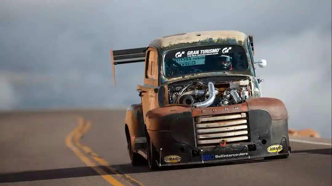 Truk - Bukan Tow Mater, Truk Tua Ford Ini Raja Balap Pikes Peak