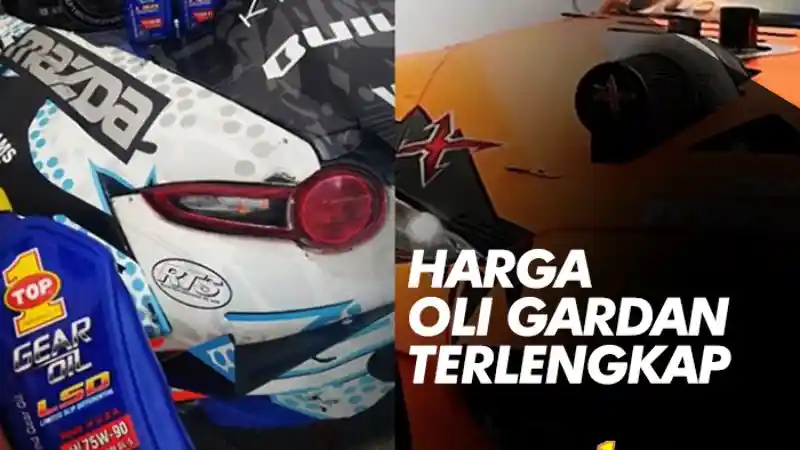 Berita - Daftar Harga Oli Gardan TOP1 Terbaik dan Terlengkap