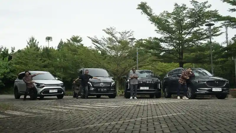 Foto - Holiday In Style Ala OtoDriver Sebar Sebelas Mobil Terbaru Ke Jawa-Bali