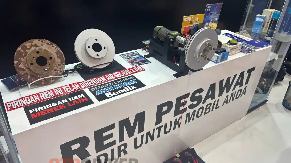 Berita - Bendix Diskon Kampas Rem di IIMS 2025, Mulai Rp 100 Ribuan