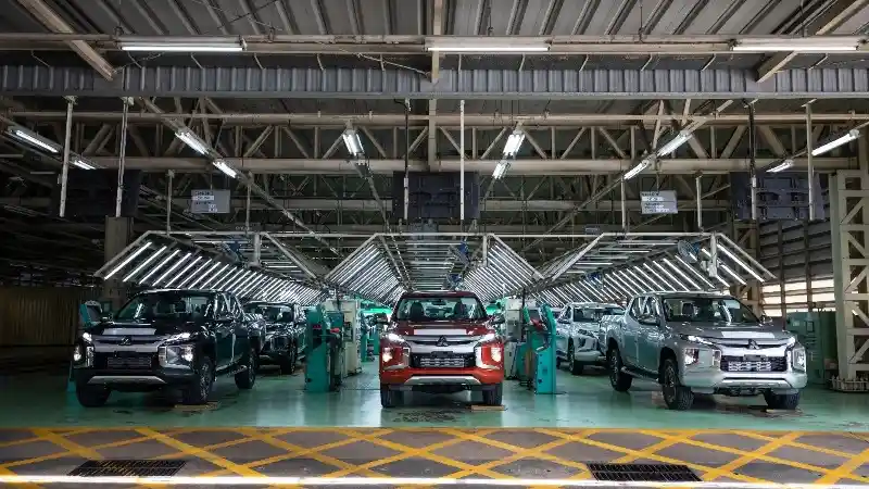 Foto - Melihat Pabrik Mitsubishi Thailand yang Diklaim Penuh Keunggulan
