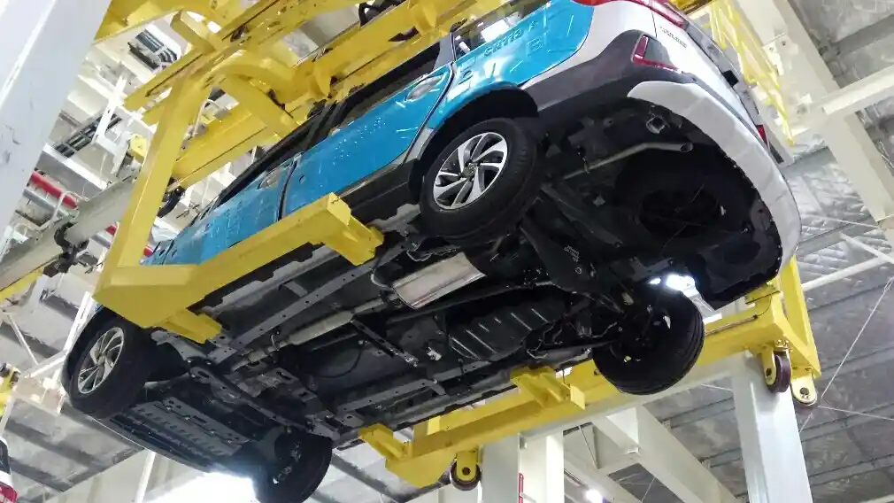 Foto - Mengklaim Punya Produk Bagus, Mari Lihat Isi Pabrik Wuling (8 Foto)