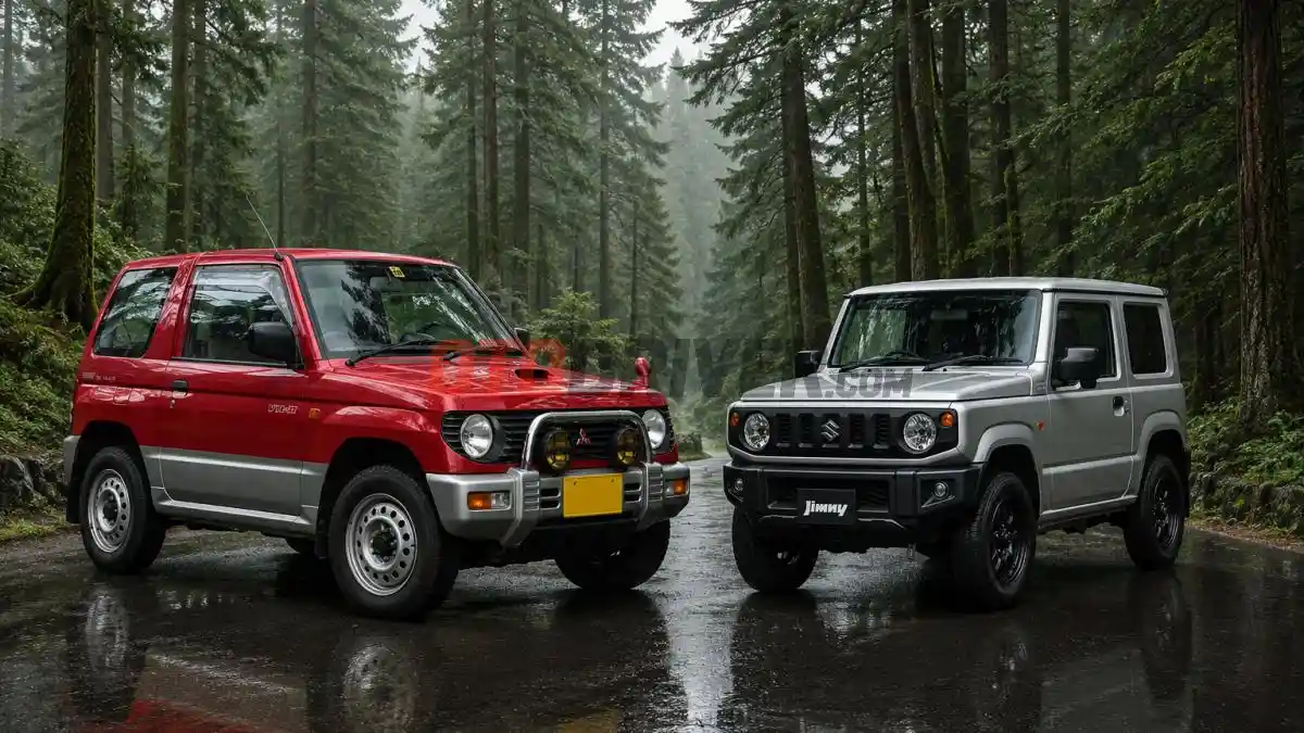 Foto - Rumor Comeback Pajero iO dan Pajero Mini, Bakal Ketemu Lagi dengan Suzuki Jimny?