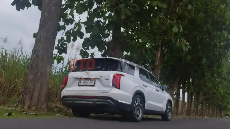 Foto - Mudik In Style 2023: Hyundai Palisade Si Bongsor Yang Mudah Dikendarai