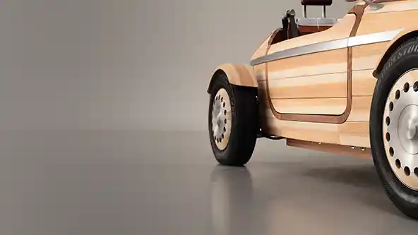 Foto - Toyota Siap Pamerkan Roadster Dari Kayu Bulan Depan