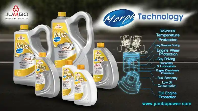 Berita - Teknologi MORPH Pada Pelumas Jumbo Series, Bikin Mesin Kuat Dipakai Macet-Macetan