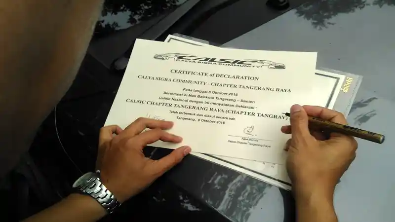 Foto - Calya Sigra Community Chapter Tangerang Resmi Berdiri, Siap Gelar Agenda Seru 