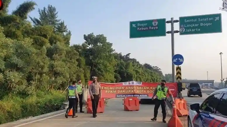 Berita - PPKM Darurat, Ada Penyekatan Di Kawasan Puncak Dan Pintu Tol Bogor