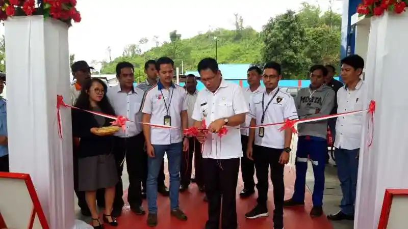 Foto - Pertamina Akhirnya Jual Pertamax di Manokwari