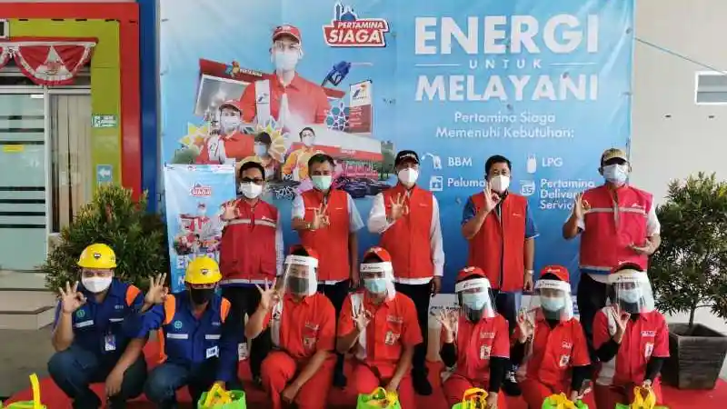 Foto - Walau Mudik Dilarang, Pertamina Tetap Siapkan Satgas Idul Fitri