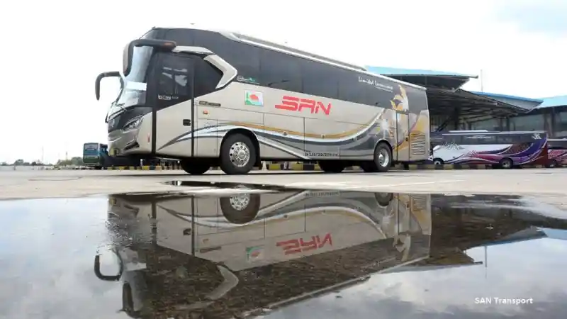 Bus - PO SAN Tutup Tahun 2024 Angkut 300 Ribu Penumpang