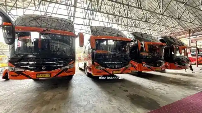 Bus - Hino Perkuat Komitmen Di Pasar Bus Wilayah Kalimantan Timur