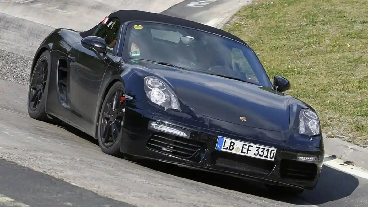 Berita - VIDEO : Porsche Boxster S Pakai 4 Silinder, Bagaimana Suaranya?