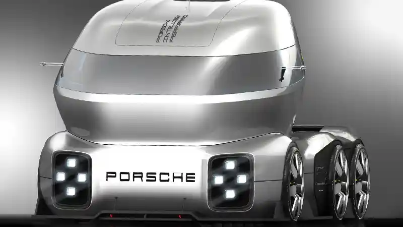 Foto - Ketika Porsche Membuat Truk, Seperti ini Rancangannya