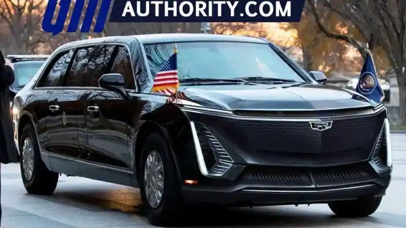 Berita - Seperti Ini Tampilan Imajiner Mobil Kepresidenan Biden Dengan Wajah EV 