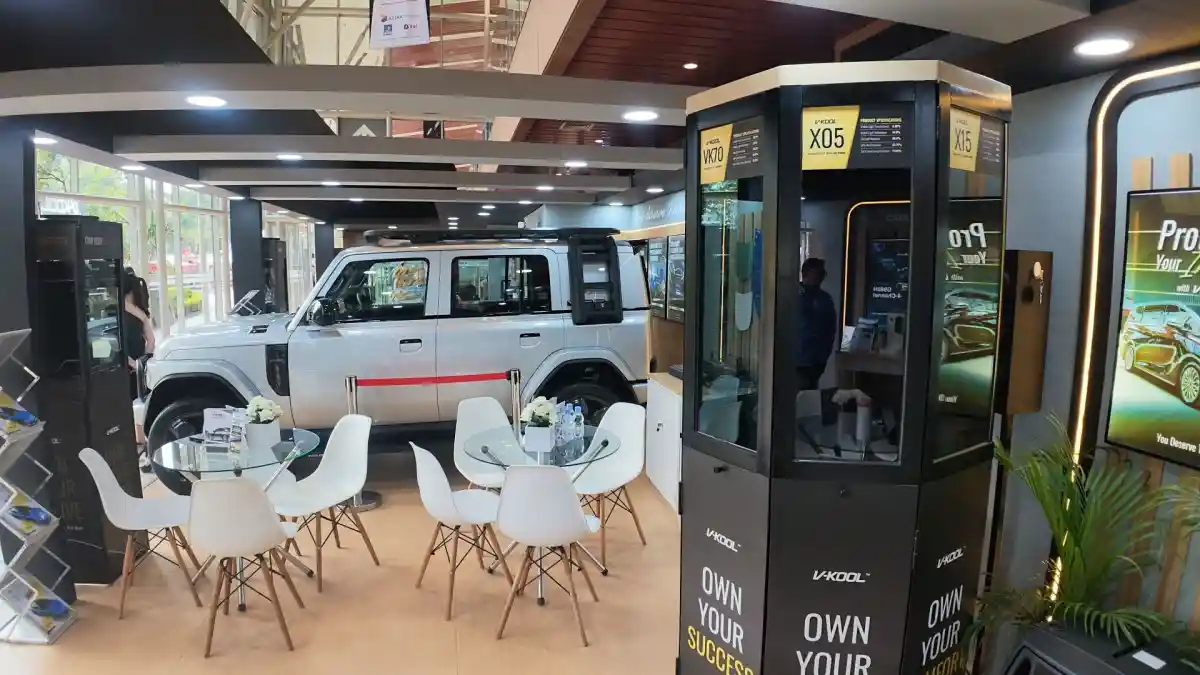 Foto - V-KOOL Perluas Lini PPF, Luxor Gold Meluncur di GIIAS 2026