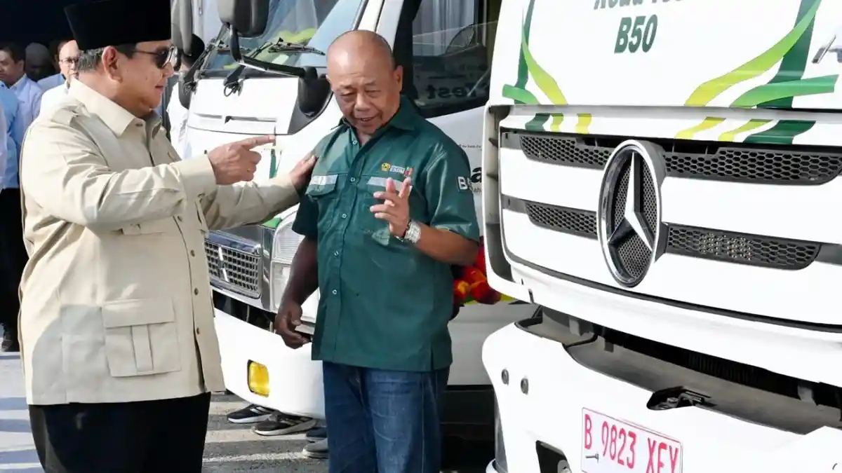 Truk - Biosolar B50 Resmi Diluncurkan, Sudah Tersedia di SPBU