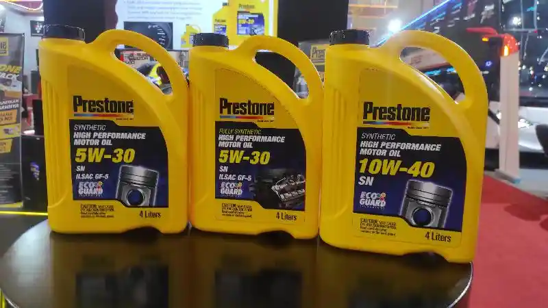 Berita - Prestone Kenalkan Pelumas Kebutuhan Mobil Masa Kini
