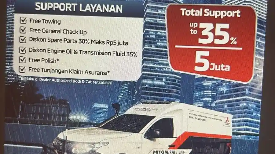 Foto - Dari Free Towing Hingga Diskon Spare Part, Inilah Beberapa Program Pabrikan Untuk Konsumen Terdampak Banjir