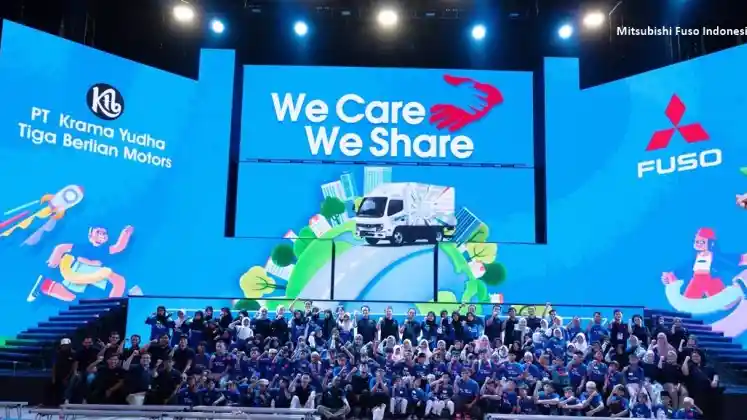 Truk - Mitsubishi Fuso Luncurkan Program “We Care, We Share”