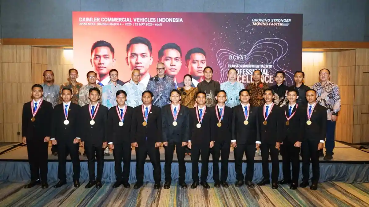 Foto - DCVI Terus Bina Teknisi Muda Spesialis Kendaraan Komersial