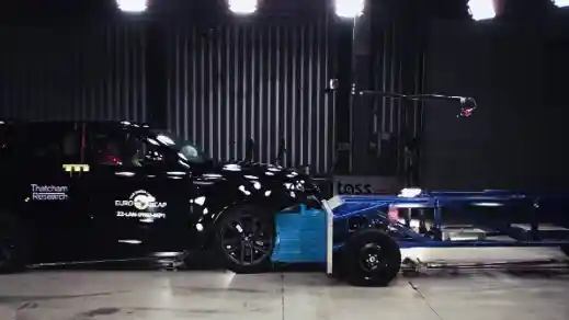 Crash Test - VIDEO: Crash Test Range Rover Sport (Euro NCAP)