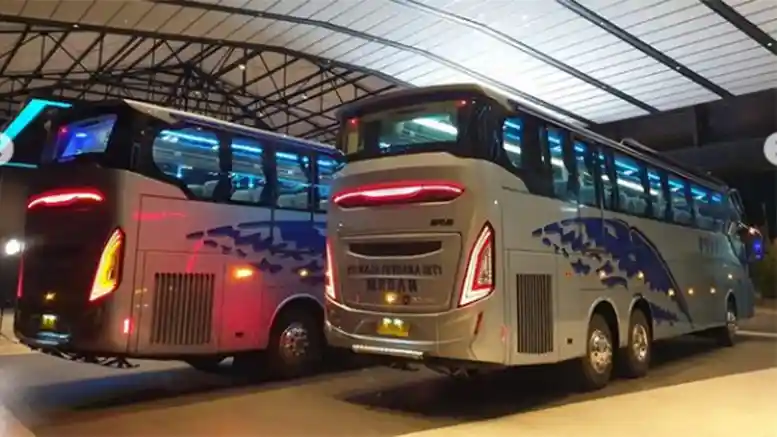 Foto - PT Rapi Tambah Armada Baru Scania K410iB Karoseri Laksana