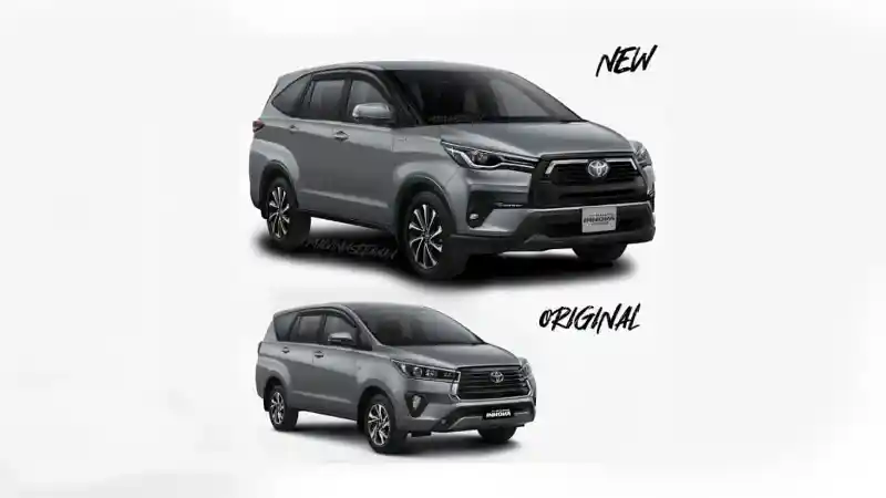 Foto - Rendering Innova Hybrid Muncul. Seperti Inikah Wujudnya?