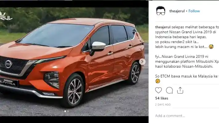 Foto - Nissan Livina Model Baru Sudah Diterka Wujudnya