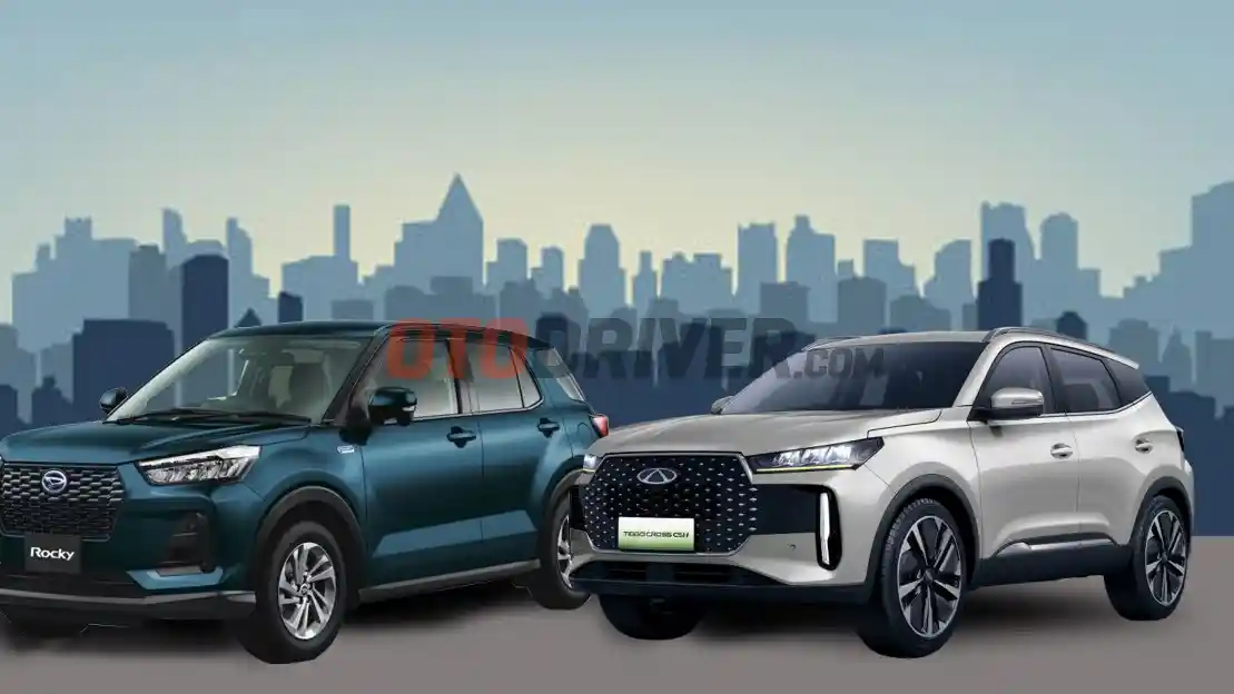 Berita - Komparasi Mobil Hybrid Rp 300 Jutaan, Daihatsu Rocky Hybrid Dan Chery Tiggo Cross CSH Hybrid