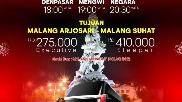 Foto - Ada Long Weekend, Ini Beberapa Rute Bus AKAP Terbaru