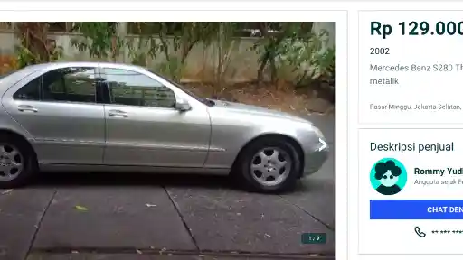 Foto - Pilih Calya Sigra, atau Mercedes-Benz S-Class Bekas?