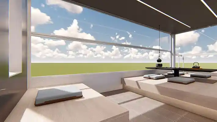 Foto - SAIC Maxus V90 Villa Edition, Bagaikan Rumah Tingkat Berjalan