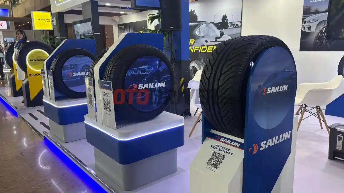 Foto - Sailun Tire, Ban Nomor 10 Terbesar Unjuk Gigi di GIIAS 2025