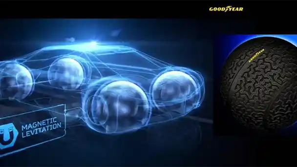 Berita - VIDEO: Ban Konsep Berbentuk Bola Dari Goodyear