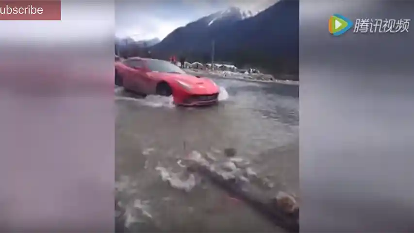 Berita - VIDEO: Ferrari F12 Offroad Bareng Maserati Ghibli