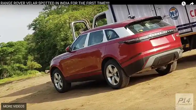 Berita - VIDEO: Range Rover Velar Mulai Terlihat di India