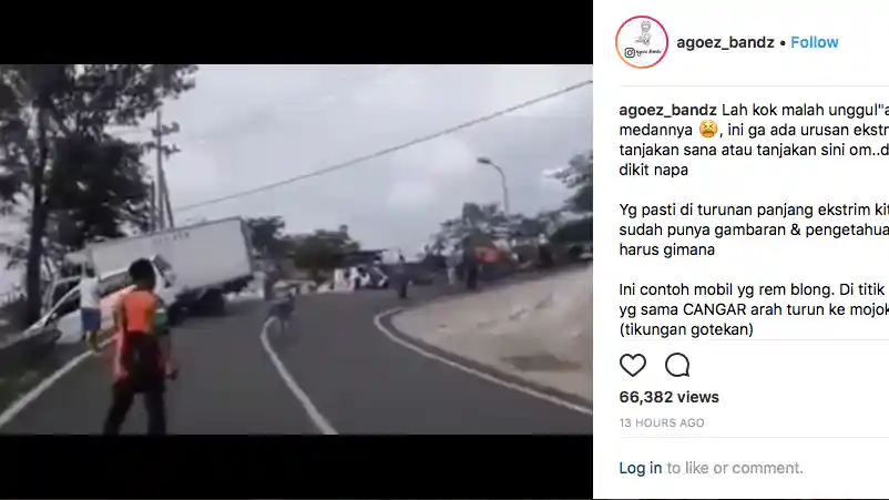 Foto - Waspada Jalanan Berkelok nan Curam dan Penurunan Kinerja Rem 